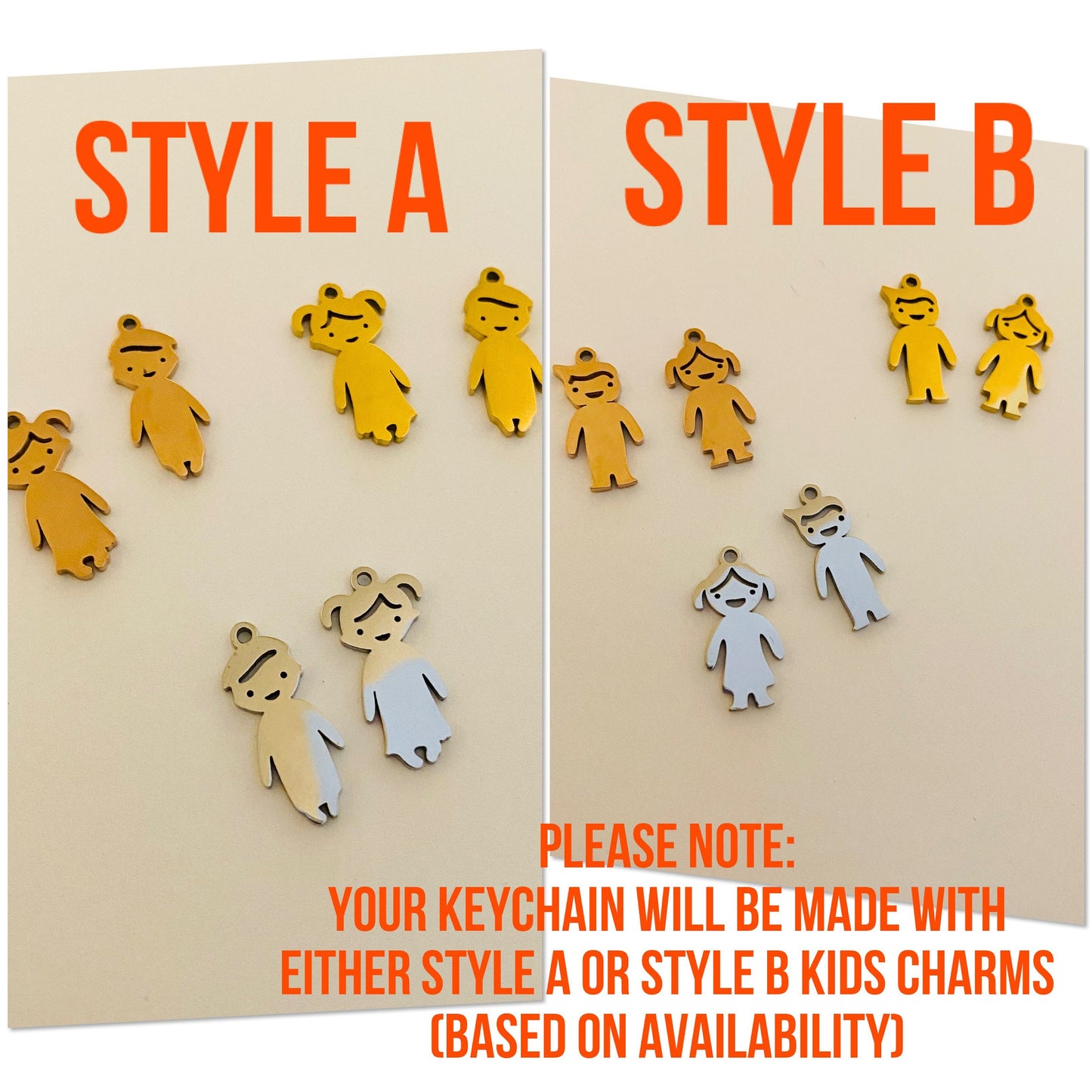 Family Keychain Children Keychain