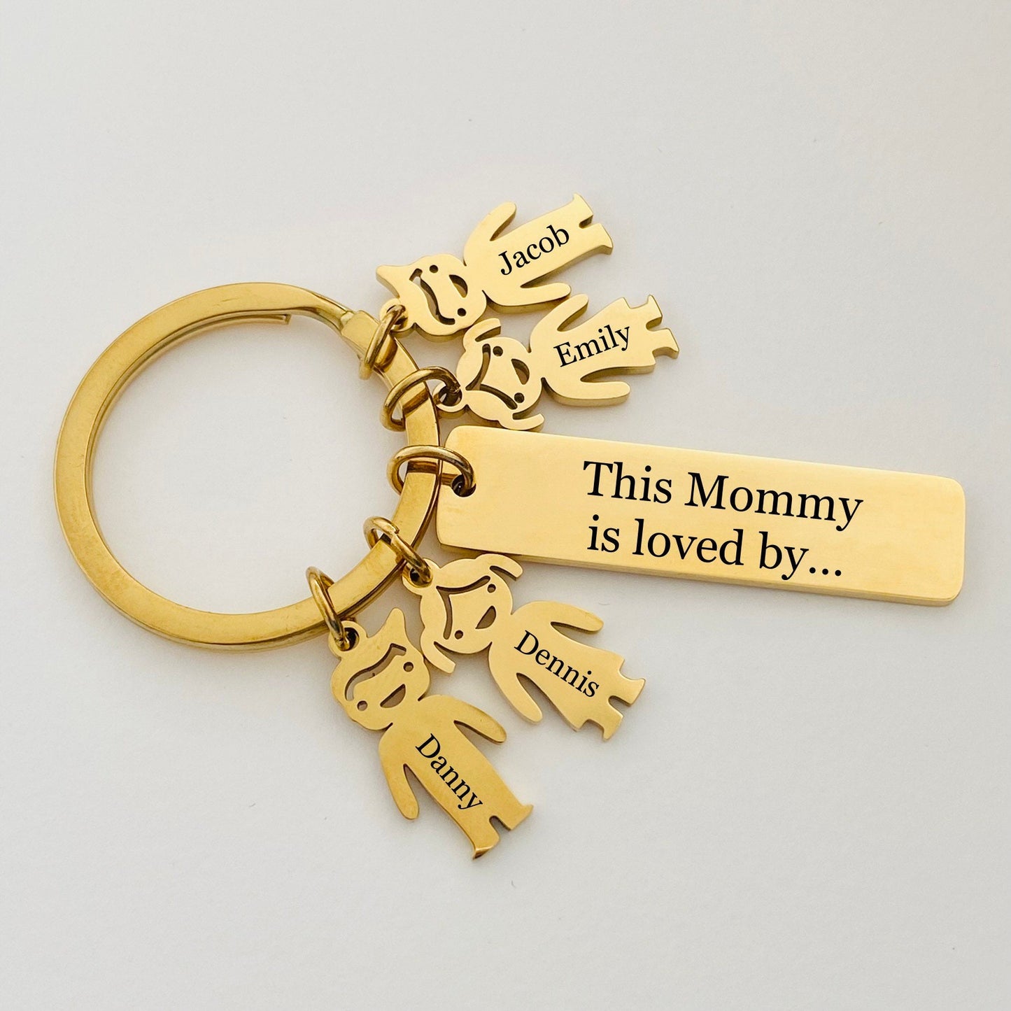 Family Keychain Children Keychain