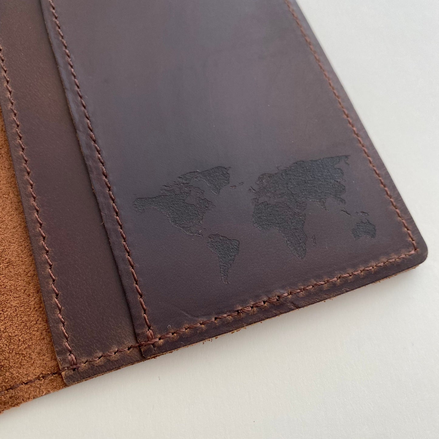 Personalized Genuine Leather Passport Holder